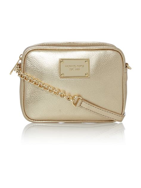 gold crossbody michael kors|Michael Kors Crossbody bag clearance.